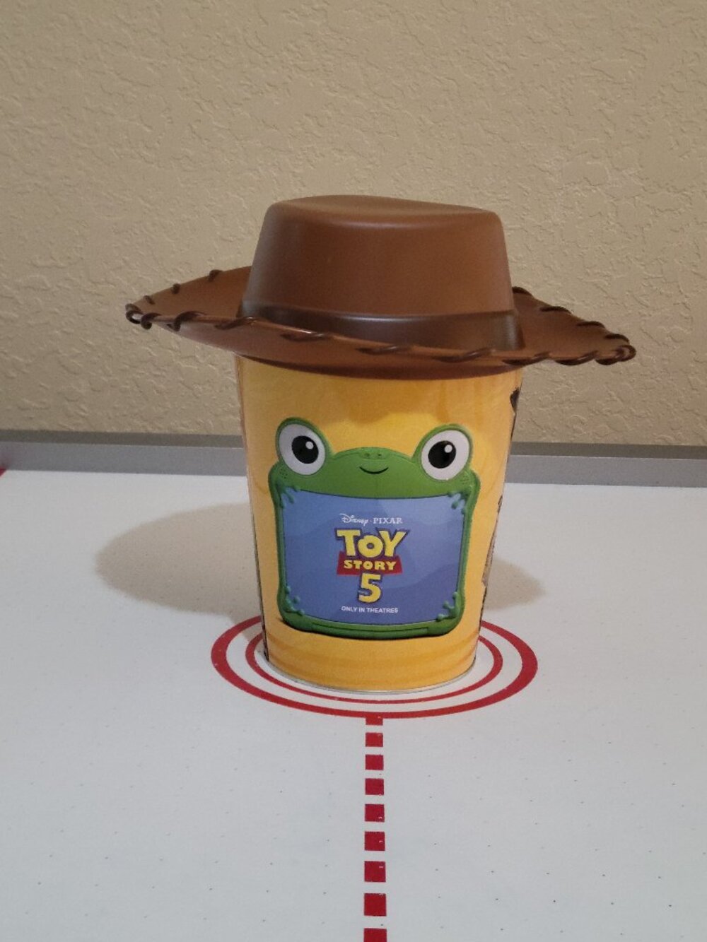Toy Story 5 - Popcorn Bucket with Cowboy Hat lid